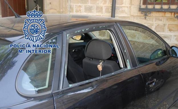 Detenido en Úbeda por 17 robos en coches