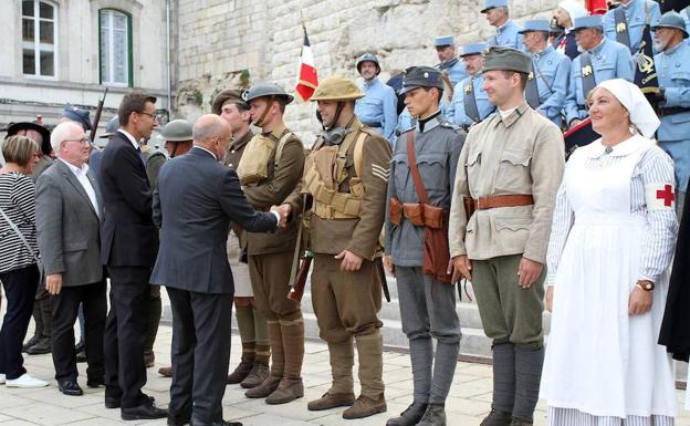 El Grupo de Recreación Histórica de Úbeda participó en la conmemoración del fin de la Primera Guerra Mundial