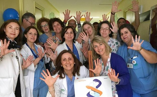 El hospital de Úbeda fomenta la higiene de manos con actividades formativas y divulgativas