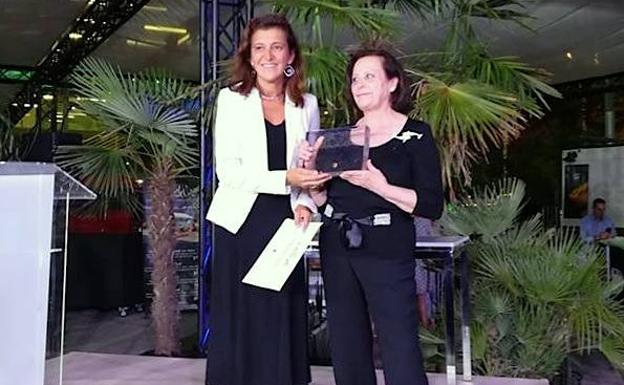 Homenaje a la empresa ubetense Interiorismo Trinidad en Intergift Madrid