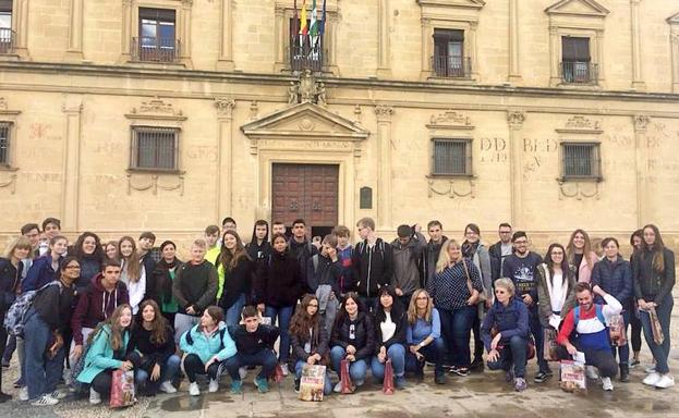 El IES Los Cerros recibe a un grupo de estudiantes y docentes alemanes y polacos
