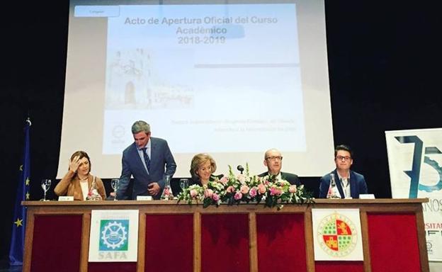 Apertura oficial del curso en el Centro Universitario Sagrada Familia de Úbeda