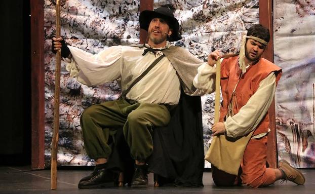 Representación de 'El Lazarillo de Tormes' dentro del ciclo 'Pequeteatro' de la Muestra de Teatro de Otoño