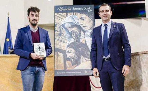 El ubetense Pedro Líndez firma el cartel de la Semana Santa de Almería