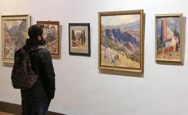 Una exposición rinde homenaje al pintor jiennense Rufino Martos