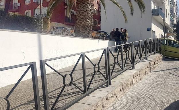 Eliminación de barreras arquitectónicas en la calle Fontiveros