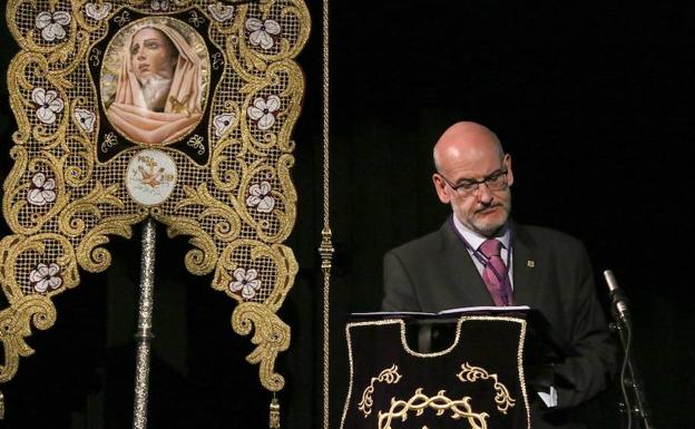 Bartolomé José Martínez García pronunció el Pregón del Costalero