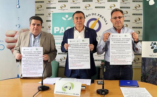 Prevén reunir un millar de tractores en Úbeda para pedir solución al precio del aceite