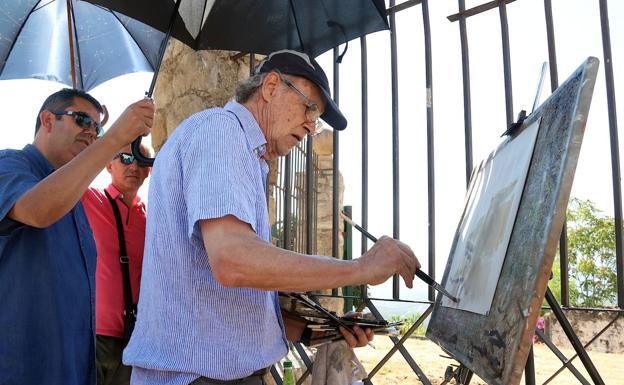Pedro Serna muestra sus acuarelas y dibujos sobre tauromaquia y flamenco
