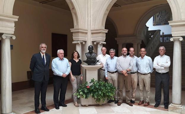 Safa Úbeda reunió a todos los miembros de la junta de Unijes