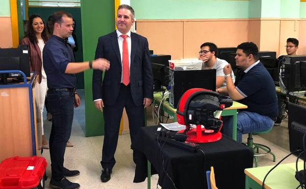 Preparativos en el IES Los Cerros tras ser seleccionado para impartir el Bachillerato Internacional