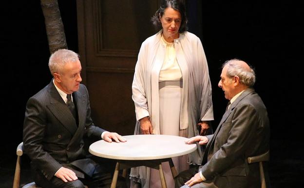 Emilio Gutiérrez Caba y Carlos Hipólito protagonizaron 'Copenhague'