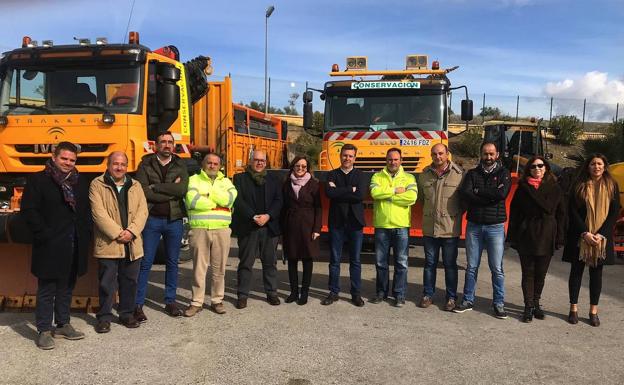 Presentado en Úbeda el plan de seguridad de las carreteras en invierno