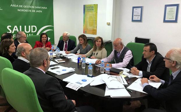Reunión en Úbeda de la dirección del Plan Funcional de la Ciudad Sanitaria de Jaén