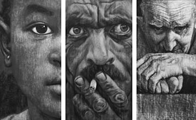 Una exposición solidaria para dar visibilidad a quienes viven en la calle