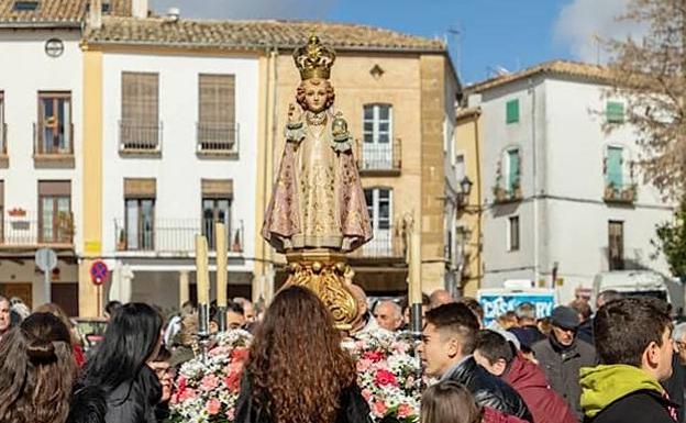 Amplia participación en la fiesta y procesión del Niño Jesús de Praga