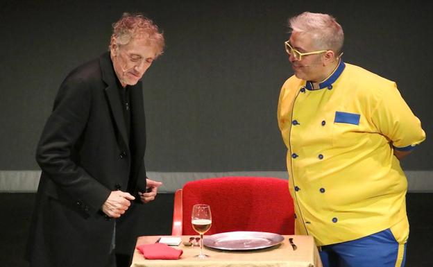 Enrique San Francisco y Miki Dkai presentaron 'Pesadilla en la comedia'