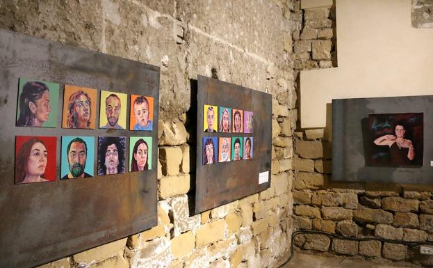 Exposición de Celinda Ojeda en la sacristía de San Lorenzo