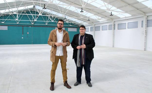Últimos detalles en el Espacio Joven, que abrirá sus puertas este año