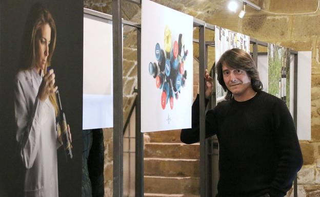 Baltasar López Cuadra expone sus 'Oleografías' en el Centro Olivar y Aceite