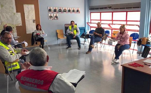 Reunión del Plan de Emergencia Municipal para analizar la situación en Úbeda ante el estado de alarma