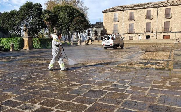 Repetidas labores de higienización y desinfección de la ciudad