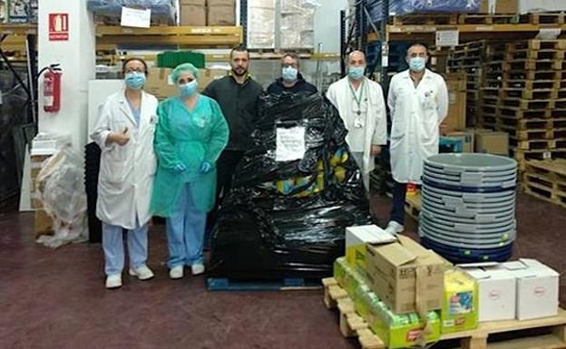 El hospital de Úbeda sigue sumando donaciones y gestos de agradecimiento