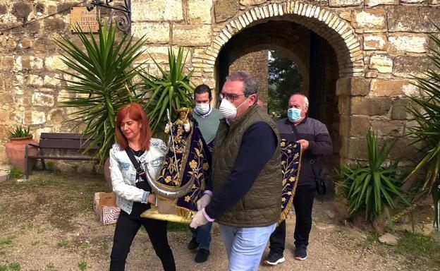 Inusual traslado de la Virgen de Guadalupe a Úbeda tras suspenderse su romería