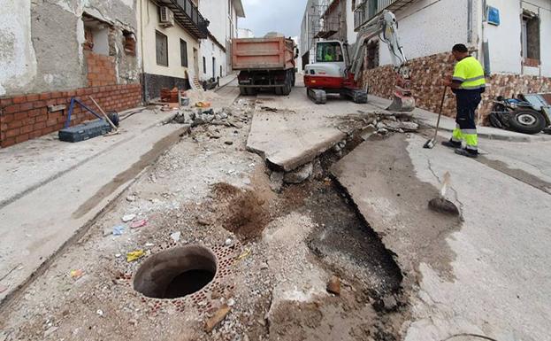Mejora de infraestructuras de las calles Cristo del Gallo, Ariza y Camino Ancho