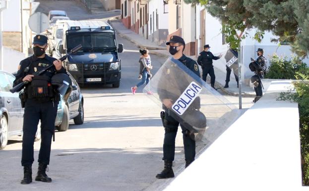 Amplio operativo antidroga en Úbeda desde primera hora de la mañana