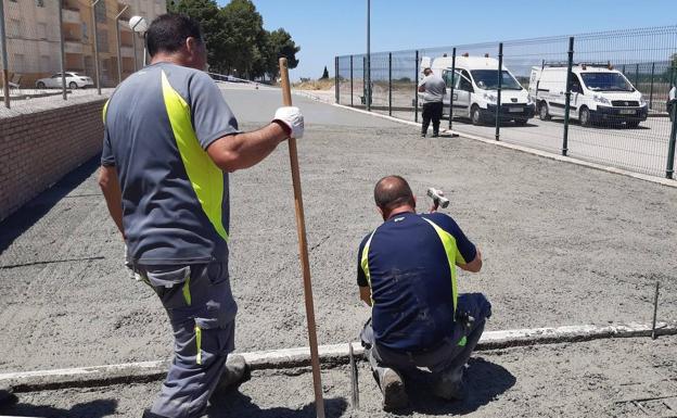 Comienzan las obras de reparación del camino del Cerro de la Horca