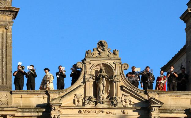 Fanfarrias en el aniversario de Úbeda y Baeza como Patrimonio de la Humanidad