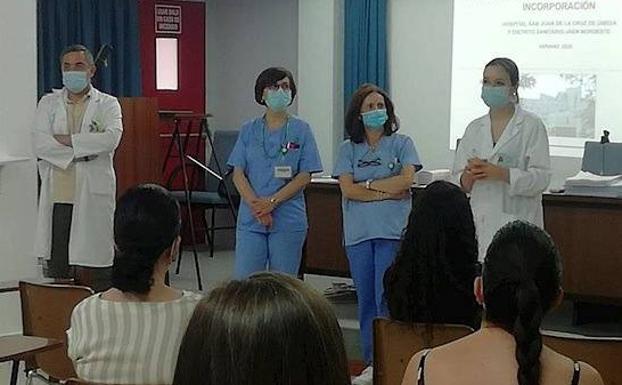 El hospital recibió al personal de enfermería que se incorpora en verano