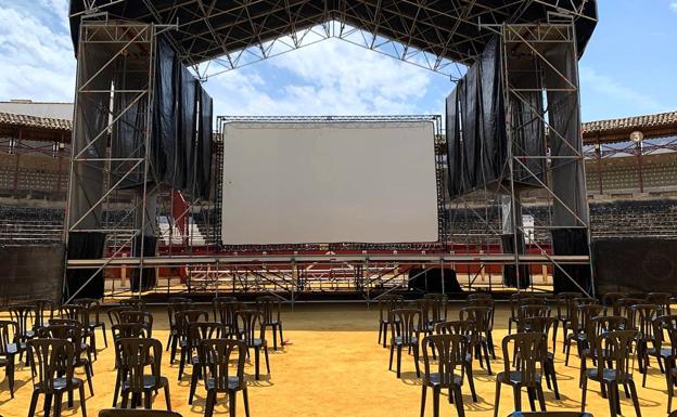 Mañana miércoles arrancará el cine de verano en la plaza de toros