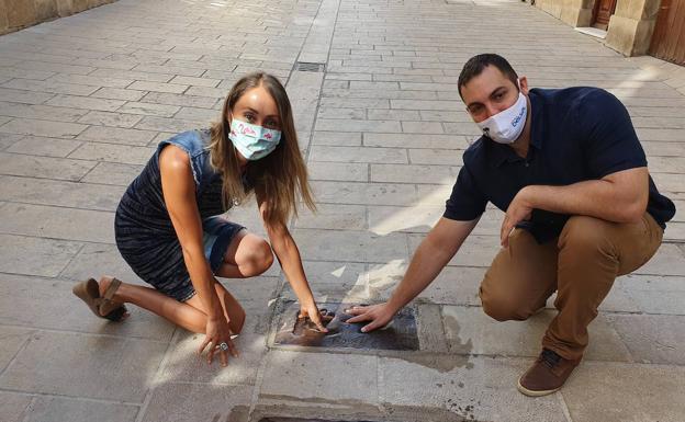 El paseo de la fama del Cinefan Festival fue inaugurado ayer con la huella de 2 actores