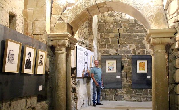 Una exposición de Luis Pérez Ortiz abrió las Jornadas 'Sabina por aquí'