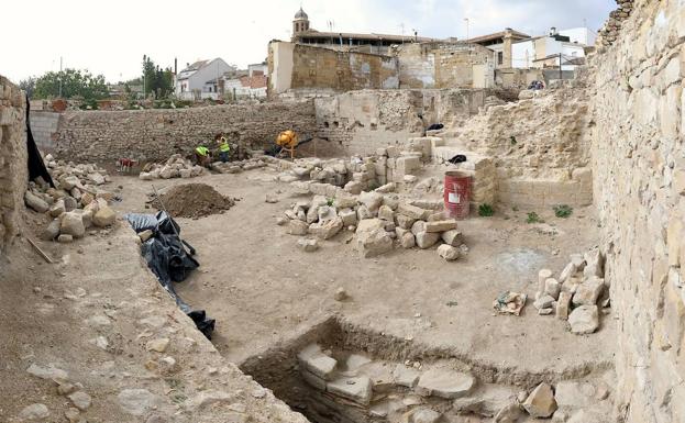 Las obras del PFEA incluyen la finalización de la puesta en valor de los restos de Santo Tomás