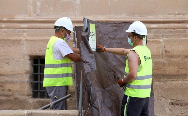 Reinicio de las obras de la calle Juan Montilla tras más de diez meses de parón