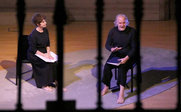 Lluís Homar recibió el Premio Nacional de Teatro 'Antero Guardia'