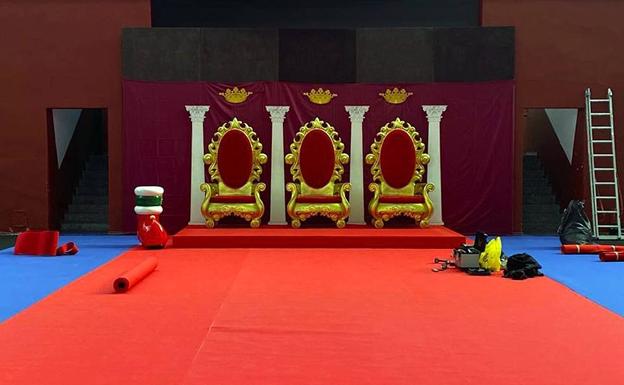 Ultimados los detalles de la visita de los Reyes Magos
