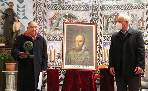Salesianos reconoció a Eduardo Jiménez en la festividad de San Francisco de Sales
