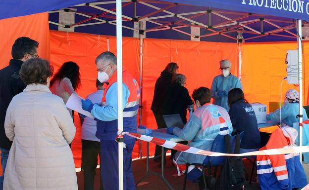Vacunadas en Úbeda mil personas mayores de 80 años