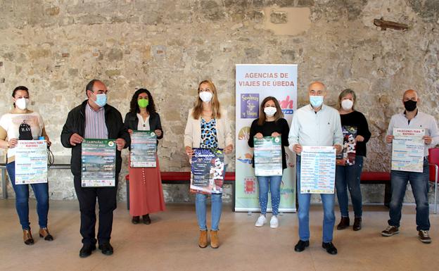 Nueva campaña conjunta de las siete agencias de viaje de Úbeda para ayudar a reactivar su sector
