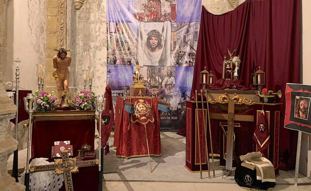 Santo Domingo acogió una exposición sobre la 'Semana Santa Chica'
