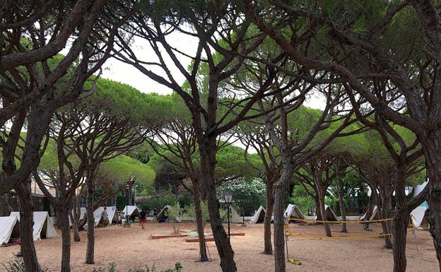 Suspendidos por segundo año los tradicionales campamentos de Úbeda en La Barrosa