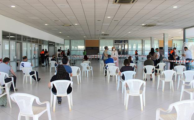 Nuevo espacio de vacunación masiva en Úbeda