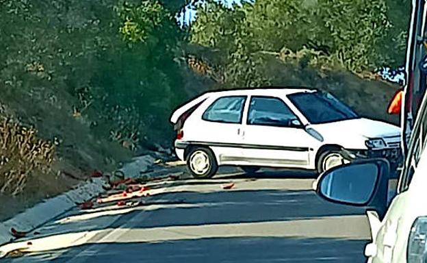 Fallece un varón en un accidente ocurrido en la carretera que une Úbeda y Santa Eulalia