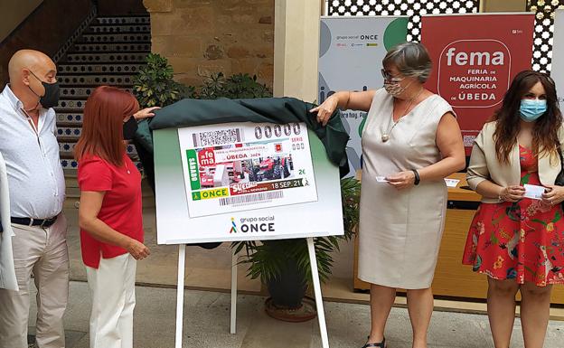 La ONCE dedica su cupón a la Feria de Maquinaria Agrícola