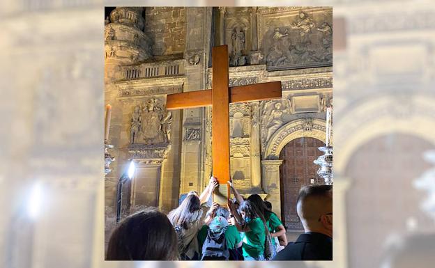 Los iconos de la JMJ pasaron por Úbeda