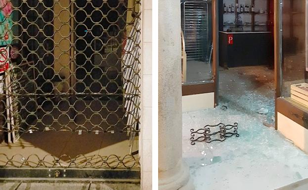 Robo esta madrugada en tres establecimientos situados en la zona centro de Úbeda